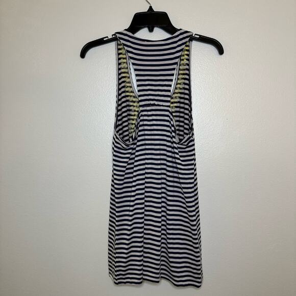 Le Sample Embroidered Racerback Tank Top Women Size Large - Picture 2 of 7